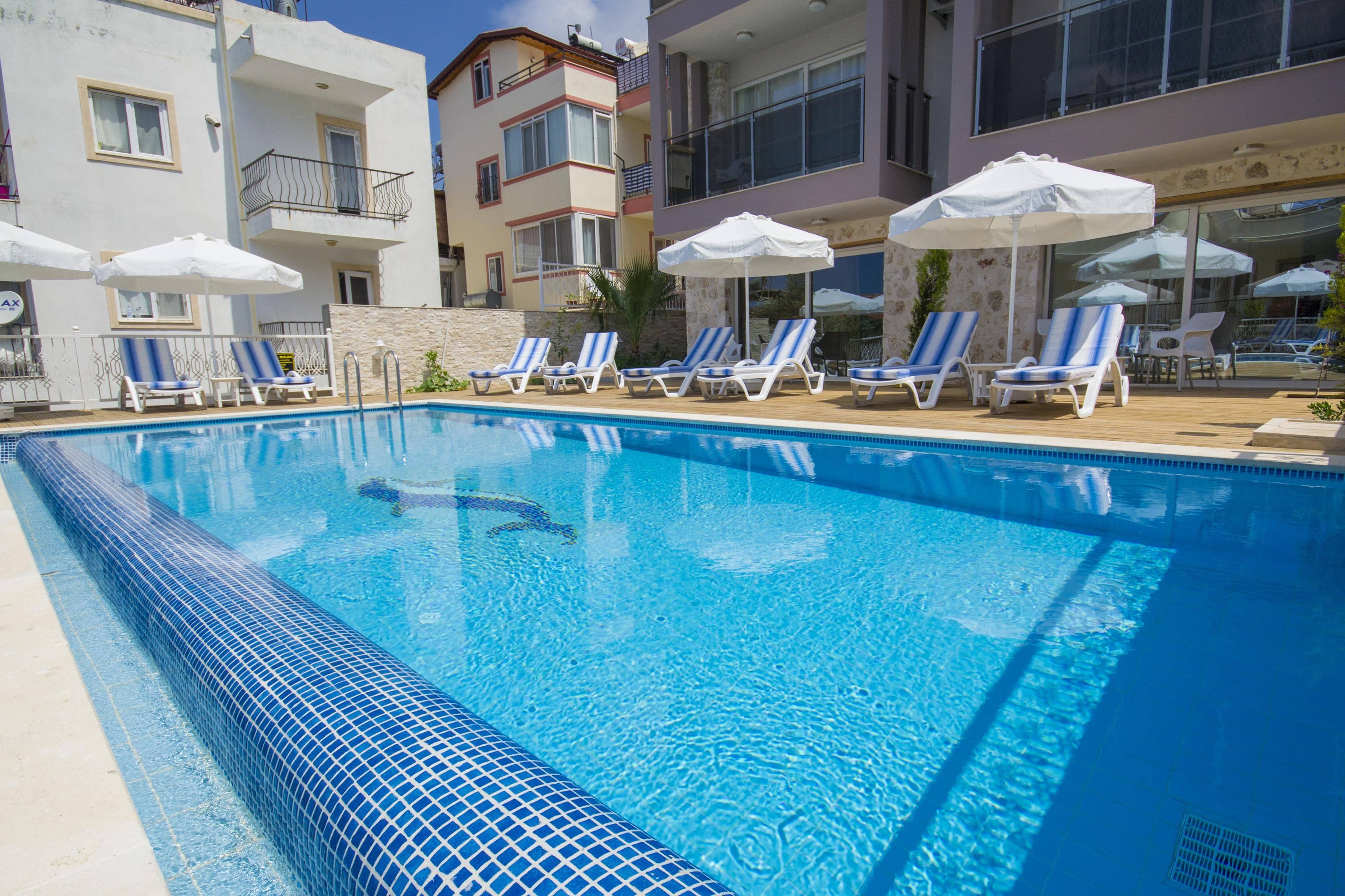 Kelebek Studio Apartments Калкан Екстериор снимка